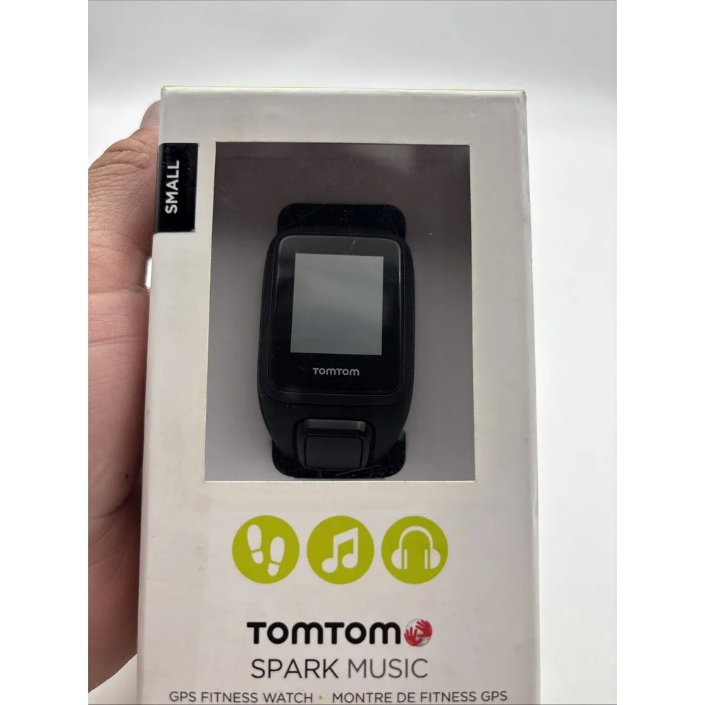 TomTom Spark  + Music GPS Fitness Watch Black Large Running Small